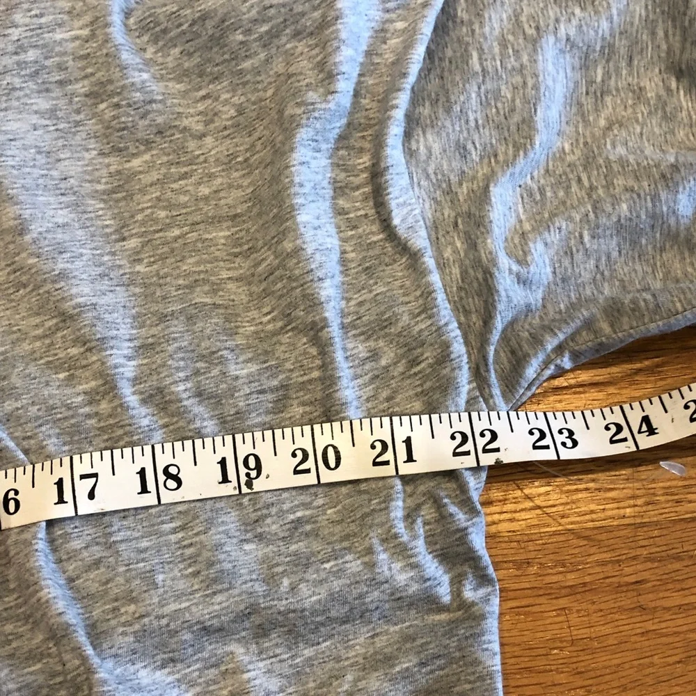 Authentic NWOT kate spade Gray Long-Sleeve Tee with Red Heart
